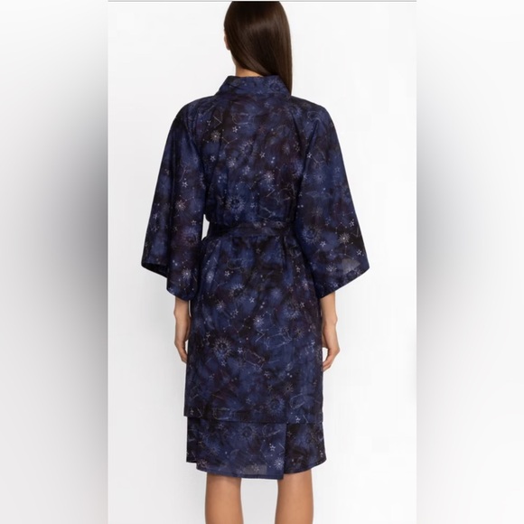 NWT Johnny Was Bejewel Midnight Blue Women's Robe XL - Picture 4 of 7